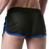 LEADER Short en mesh LOADED Noir-Bleu